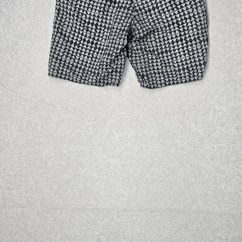 Patagonia Men Swimwear 34 Gray Geometric Board Shorts 10